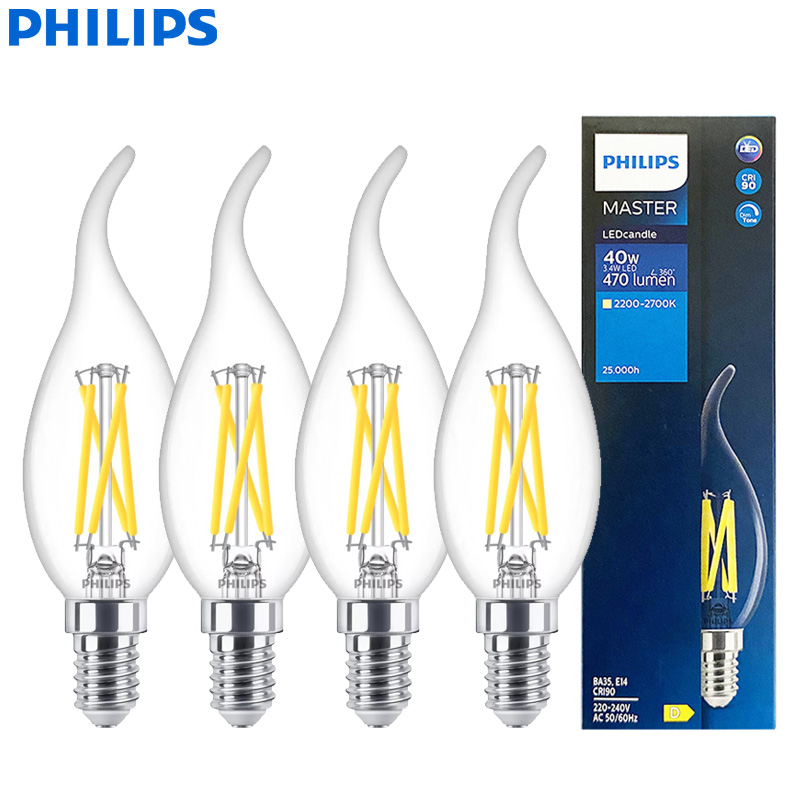 Philips Bulb Led Classic - Philips Master LED Candle E14 Filament