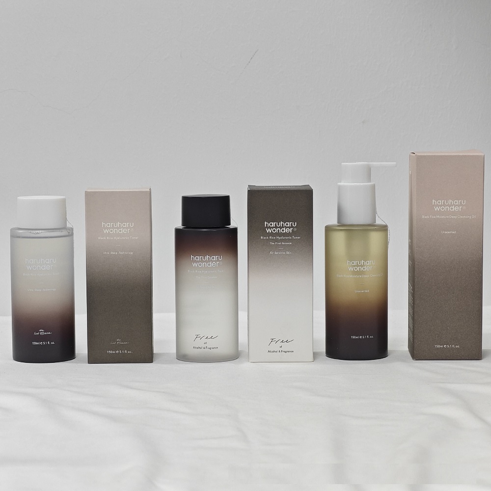 Haruharu Wonder Black Rice Pro - Essence Serum Toner recension och pris